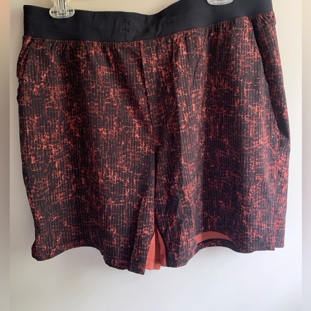 Lululemon T.H.E. Short 7” Bleach Block Rustic Clay Shorts